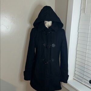 Calvin Klein Gray Wool Blend Coat